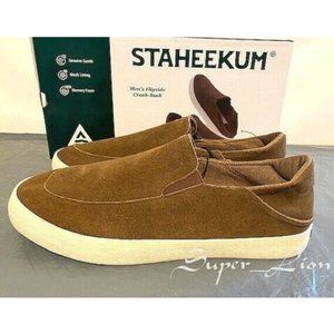 Staheekum Size 9.5 M FLIPSIDE Brown Suede Slip On Loafers New Men\'s Shoes Staheekum Size 9.5 M FLIPSIDE Brown Suede Slip On Loafers  main image 4